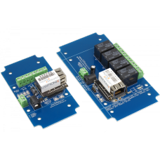 Ethernet Internet Contact Closure Remote SPDT Relay Controller 4-Channel 1-Way